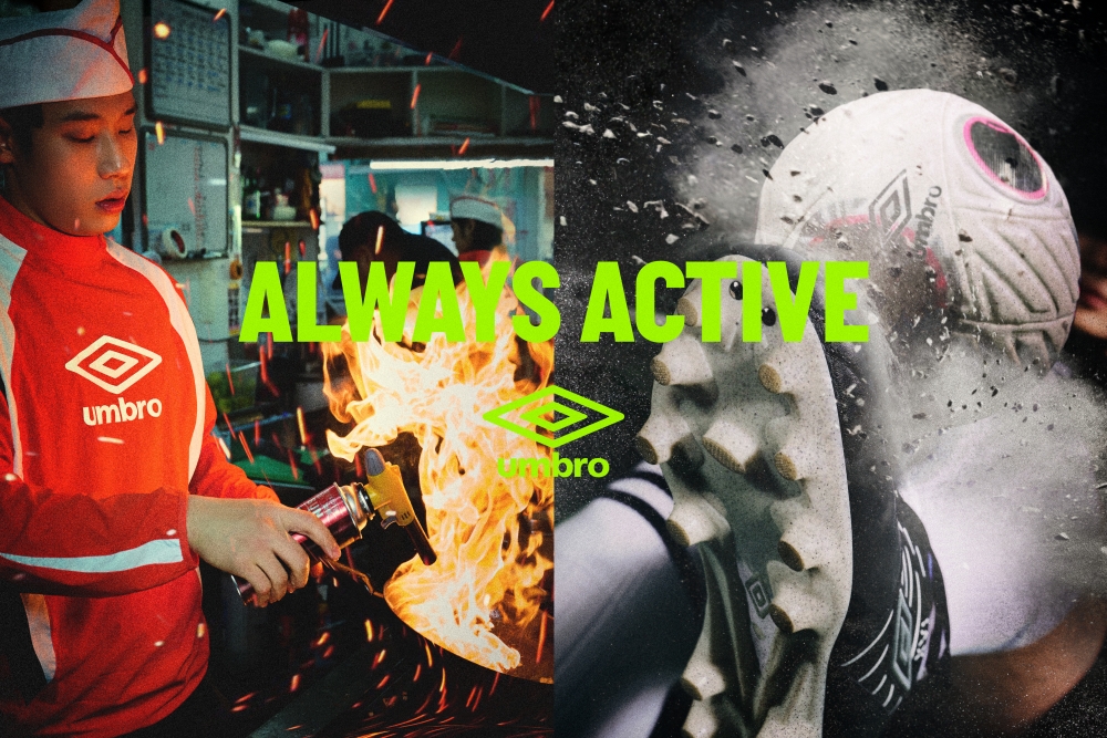 '100년 기술력 적용' 엄브로, 새로운 스포츠 캠페인 눈길 1556-Image